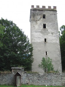 Überreste des Schlosses